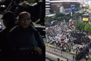 7 Momen mengharukan yang terjadi dalam aksi 22 Mei