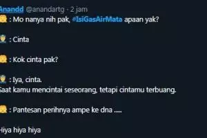 11 Cuitan lucu #IsiGasAirMata ini bikin cengar-cengir