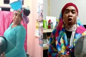 5 Video lucu bangunin sahur ala Mimi Peri ini bikin ngakak