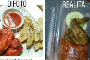  9 Ekspektasi vs realita beli makanan via ojek online, bikin nyesek