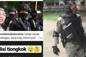10 Potret Andre Iroth, anggota Brimob korban hoaks rusuh 22 Mei