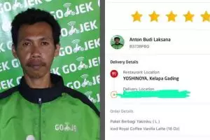 Kisah driver ojek online tetap antarkan makanan meski motornya dicuri