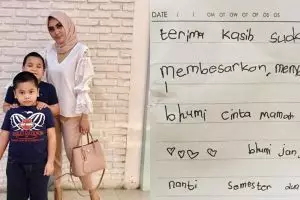 6 Surat cinta Yulita MasterChef dari anaknya, isinya bikin haru