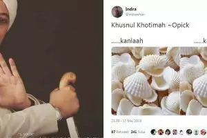 9 Pelesetan lucu bergambar lagu Khusnul Khotimah ini bikin nyengir