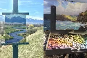 15 Lukisan pemandangan mirip dengan aslinya ini bikin takjub