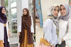 5 Kakak beradik dari kalangan seleb ini mantap berhijab