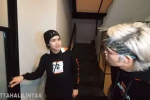 8 Penampakan kamar tidur Dul Jaelani, dindingnya jadi sorotan