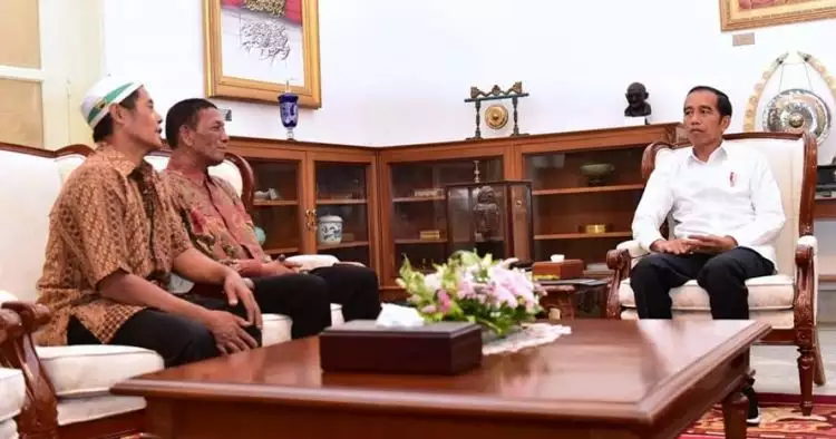 Pemilik warung korban Aksi 22 Mei bertemu Jokowi, ini yang dibahas