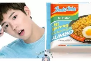 10 Cocoklogi aktor Korea vs kemasan mi instan ini bikin ngakak