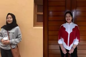 Penampilan putri 7 pejabat ini simpel, jauh dari kesan glamor