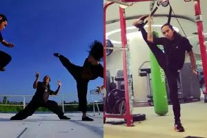 7 Latihan gereget Yayan Ruhian, akrobat silatnya bikin terpana