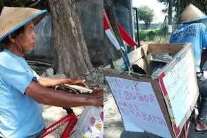 Kisah lansia bersepeda Jogja-Bogor demi temui anak saat Lebaran