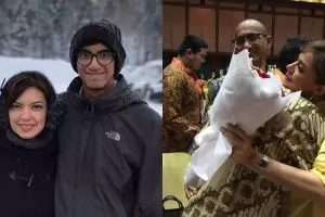 8 Momen wisuda putra Najwa Shihab, surat dari anak curi perhatian