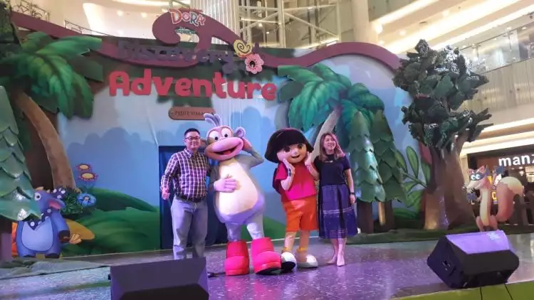 Libur sekolah, karakter Dora & Boots siap sambut pengunjung mal