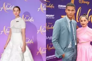 8 Potret langka Naomi Scott 'Putri Jasmine' di Aladdin dan suami