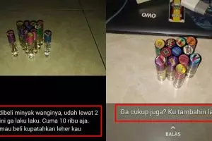Tak kunjung laku, penjual parfum ini tawarkan bonus tak terduga