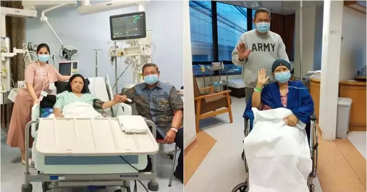 Kondisi kesehatan Ani Yudhoyono menurun