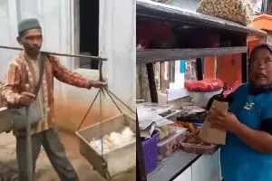 6 Video lucu penjual makanan bersuara unik ini bikin cekikikan