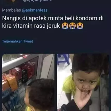 10 Foto lucu bukti polosnya bocah, mau marah tapi nggak bisa