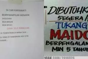 11 Pengumuman lowongan kerja ini ending-nya bikin tepuk jidat