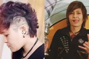 10 Transformasi rambut Mita The Virgin dari masa ke masa, nyentrik