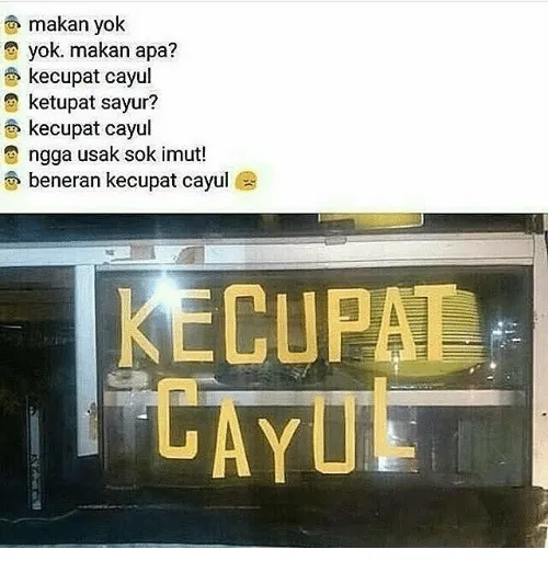 11 Meme lucu opor ayam &amp; ketupat jelang Lebaran, bikin cekikikan