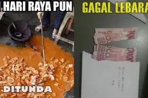 11 Meme lucu 'gagal Lebaran' ini bikin auto kesal