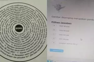 10 Foto lucu keisengan para guru di soal ujian ini bikin ngakak