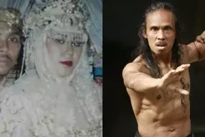 Gahar di film, intip 6 momen manis Yayan Ruhian bersama istrinya