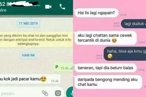 12 Chat lucu terlalu kepedean ini bikin senyum tipis