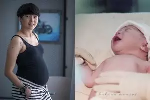 Lahirkan anak pertama, ini 8 momen persalinan putri Poppy Sovia
