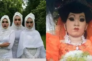 10 Makeup gagal ini hasilnya malah seram, bikin ketawa cekikikan