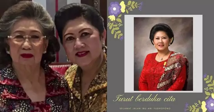 Sosok ibunda Ani Yudhoyono, belum sebulan ultah & ditinggal putrinya
