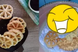 Bentuk kembang goyang ini bikin gagal paham, antimainstream