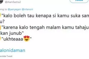 10 Cuitan lucu #calonidaman ini bikin senyum tipis