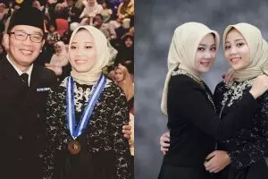 Gaya outfit 4 anak tokoh saat wisuda, elegan