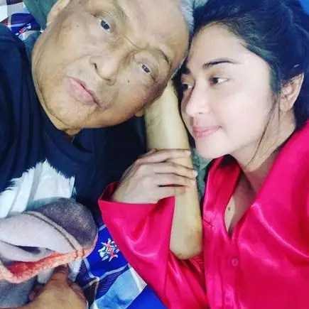 Rayakan Lebaran di rumah sakit, ini curhat haru Dewi Perssik 