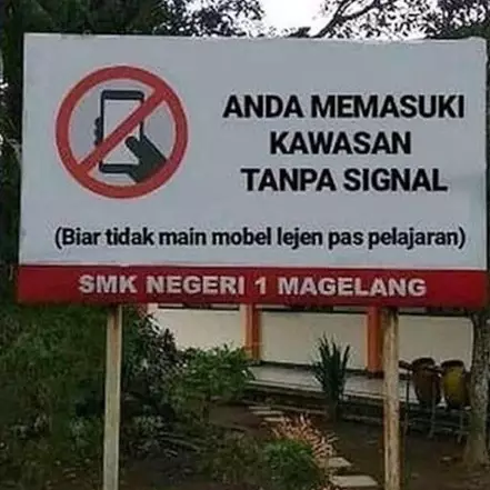 11 Pengumuman di sekolah ini antimainstream dan mengundang senyum