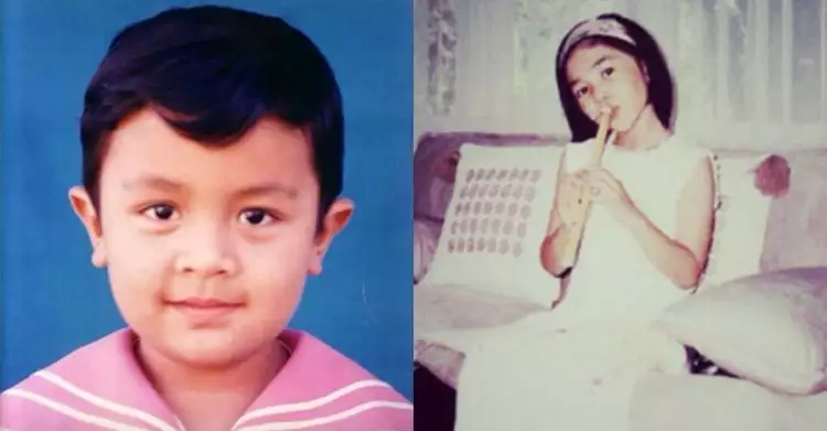 10 Foto jadul penyanyi Indonesia semasa kecil ini bikin pangling