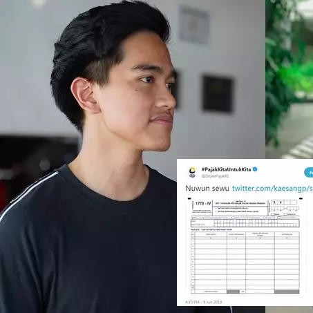Ngaku pakai tas Rp 1,6 M, Kaesang disodori SPT sama Ditjen Pajak