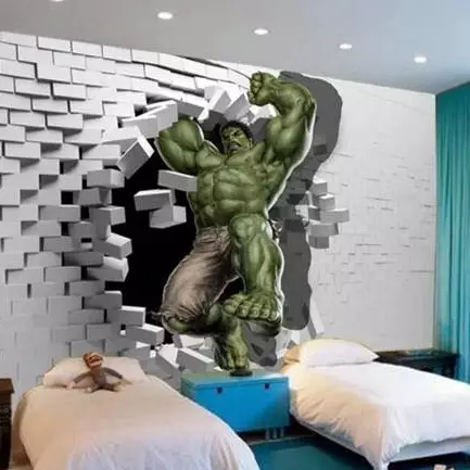 10 Desain mural dinding 3D ini bikin suasana rumah jadi berbeda
