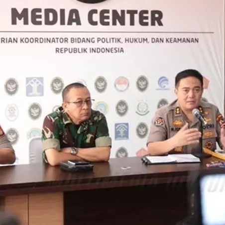 Pengakuan eksekutor kerusuhan 22 Mei dibeber polisi saat jumpa pers