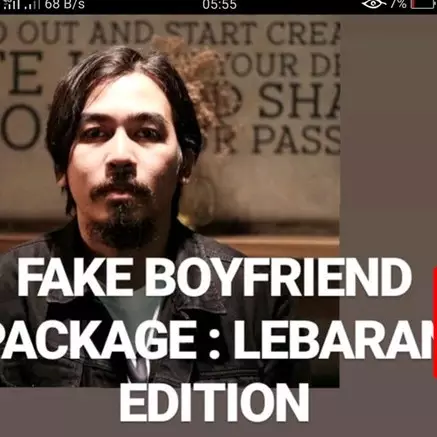 Pria ini buka jasa jadi pacar saat Lebaran, paketnya bikin ngakak