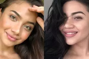 5 Potret bukti Angela Gilsha 'kembar' Ariel Tatum, bikin susah bedain