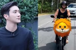 8 Momen Siwon Super Junior di Bali, penampilannya bak turis lokal