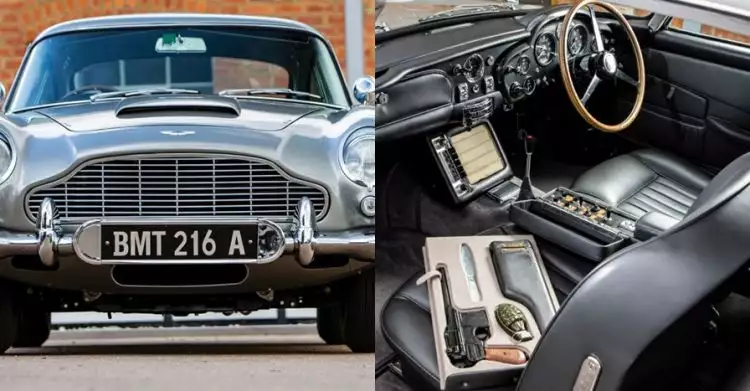 Mobil canggih James Bond ini akan dilelang, harganya fantastis