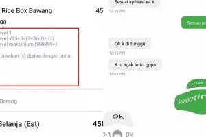 7 Chat lucu request pelanggan saat pesan makanan di ojek online