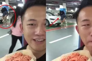 Cowok ini pergoki pacarnya selingkuh saat akan beri kejutan ultah