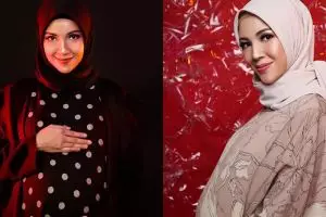 Hamil anak kembar, ini 8 potret maternity Ratna Galih yang memesona