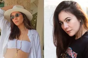 Unggahan Wulan Guritno bareng putrinya di kolam renang ini tuai pujian